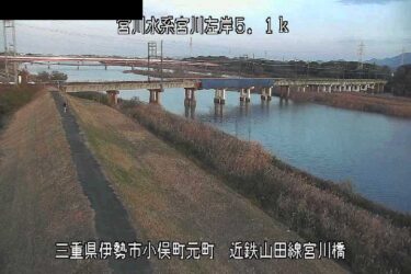 宮川 度会橋水質観測所のライブカメラ|三重県伊勢市