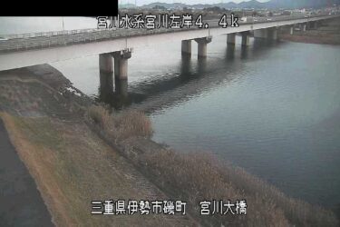 宮川 宮川大橋2のライブカメラ|三重県伊勢市