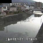 勢田川 岡本水位観測所のライブカメラ|三重県伊勢市のサムネイル