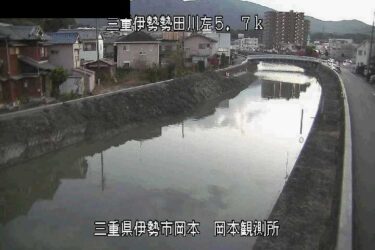 勢田川 岡本水位観測所のライブカメラ|三重県伊勢市