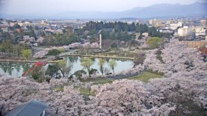 福島県郡山市 開成山公園のライブカメラ