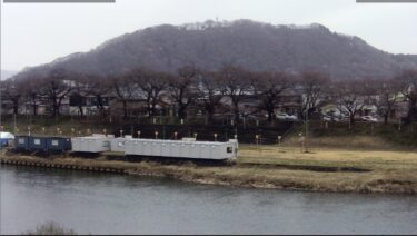 白石川 白石川堤一目千本桜のライブカメラ|宮城県大河原町