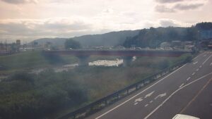 三重県名張市 名張川 新夏見橋・三重県道691号のライブカメラ