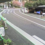 新潟県道29号 県信交差点・ポケットパーク前のライブカメラ|新潟県弥彦村のサムネイル