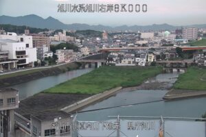 岡山県岡山市 旭川 県庁のライブカメラ