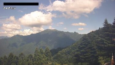 石鎚登山ロープウェイ山頂成就駅から瓶ヶ森のライブカメラ|愛媛県西条市