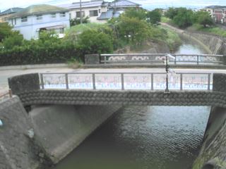 陣屋川 新近橋のライブカメラ|福岡県久留米市のサムネイル