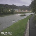 小坂川 中島橋のライブカメラ|秋田県小坂町のサムネイル