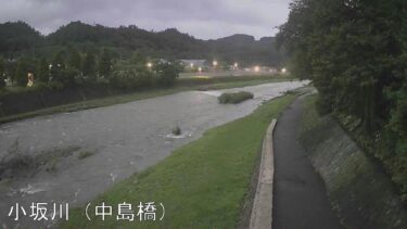 小坂川 中島橋のライブカメラ|秋田県小坂町