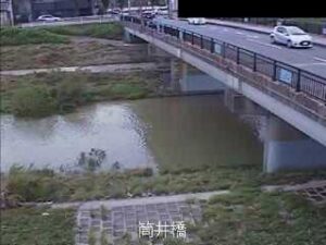 福岡県大野城市 御笠川 筒井橋のライブカメラ