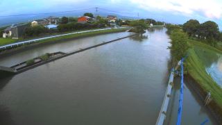 美津留川 石王大橋のライブカメラ|福岡県久留米市のサムネイル