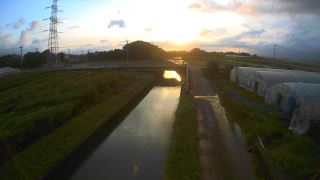 美津留川 大木森橋のライブカメラ|福岡県うきは市のサムネイル