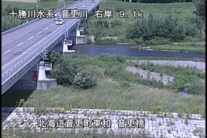 北海道音更町 音更川 音更のライブカメラ
