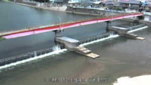 山口県和木町 小瀬川 中市堰右岸のライブカメラ