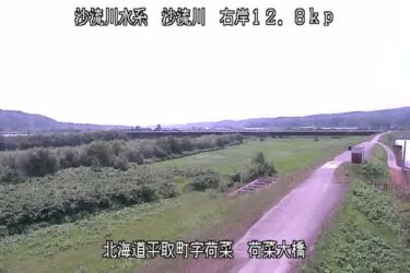 沙流川 荷菜大橋のライブカメラ|北海道平取町