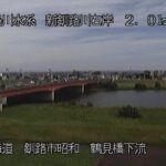新釧路川 鶴見橋下流のライブカメラ|北海道釧路市のサムネイル