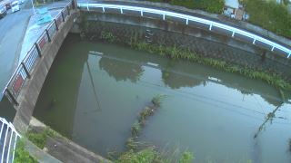 新々堀川 貴船橋のライブカメラ|福岡県水巻町
