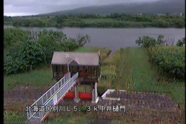 尻別川 中井樋門のライブカメラ|北海道蘭越町のサムネイル