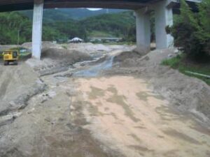 福岡県朝倉市 寒水川 大分自動車道下のライブカメラ