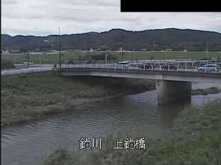 釣川 上釣橋のライブカメラ|福岡県宗像市