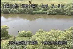 北海道浦幌町 浦幌十勝川 十勝太のライブカメラ