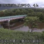 雨竜川 鷹泊水位観測所のライブカメラ|北海道深川市のサムネイル