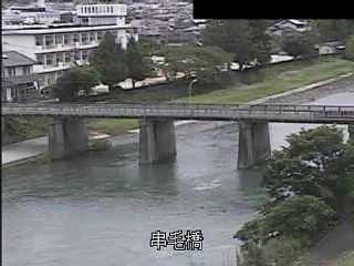 矢部川 串毛橋のライブカメラ|福岡県八女市