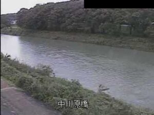 福岡県八女市 矢部川 中川原橋のライブカメラ