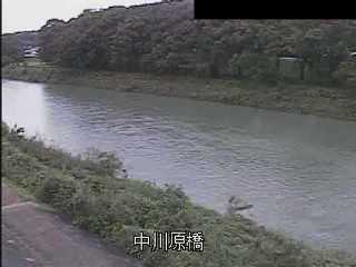 矢部川 中川原橋のライブカメラ|福岡県八女市