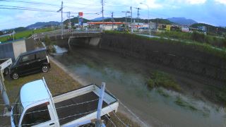矢矧川 前牟田橋のライブカメラ|福岡県岡垣町のサムネイル