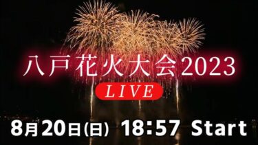 八戸花火大会2023のライブカメラ|青森県八戸市