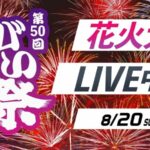 米子がいな祭花火大会のライブカメラ|鳥取県米子市のサムネイル