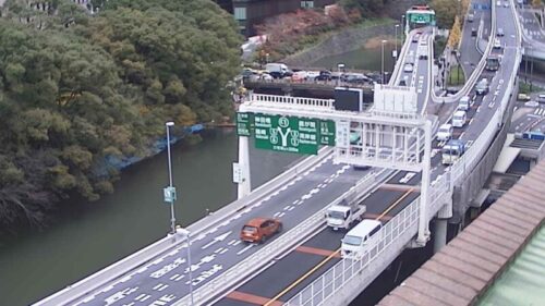 首都高速道路 4号新宿線赤坂見附付近のライブカメラ|東京都港区のサムネイル