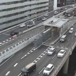 首都高速道路 都心環状線呉服橋ジャンクション付近のライブカメラ|東京都中央区のサムネイル