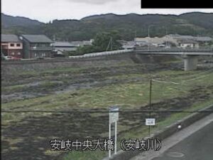 大分県国東市 安岐川 安岐中央大橋のライブカメラ