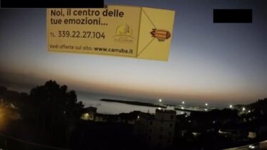 高台から望むチェトラーロの地中海のライブカメラ|イタリアカラブリア州