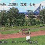 忠別川 ツインハープ橋上流のライブカメラ|北海道旭川市のサムネイル