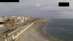 チロ・マリーナの砂浜とルンゴマーレ・ステファーノ・プリエーゼ通りのライブカメラ|イタリアカラブリア州のサムネイル
