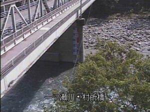 宮崎県西米良村 一ツ瀬川 村所橋のライブカメラ