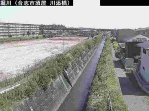 熊本県合志市 堀川 川添橋のライブカメラ