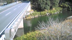 大分県竹田市 稲葉川 騎牟礼大橋のライブカメラ