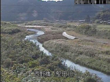 堅田川 西野橋のライブカメラ|大分県佐伯市
