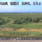 嶮淵川 舞鶴遊水地嶮淵右岸樋門のライブカメラ|北海道長沼町のサムネイル