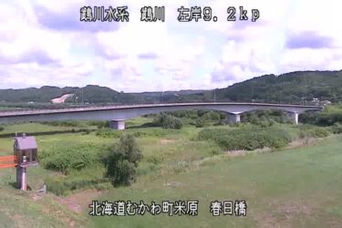鵡川 春日橋のライブカメラ|北海道むかわ町