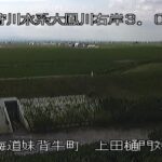 大鳳川 上田樋門対岸のライブカメラ|北海道妹背牛町のサムネイル