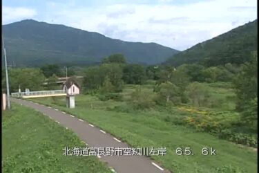 空知川 下御料のライブカメラ|北海道富良野市のサムネイル