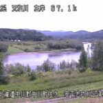 天塩川 安平志内川合流点のライブカメラ|北海道中川町のサムネイル