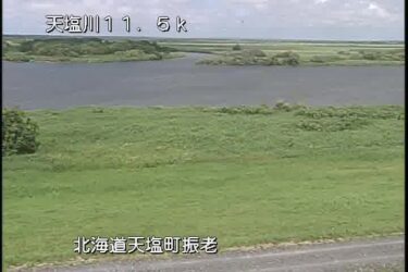 天塩川 振老のライブカメラ|北海道天塩町