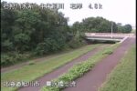 牛朱別川 豊永橋上流のライブカメラ|北海道旭川市のサムネイル