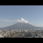 鹿児島市内から桜島全景のライブカメラ|鹿児島県鹿児島市のサムネイル